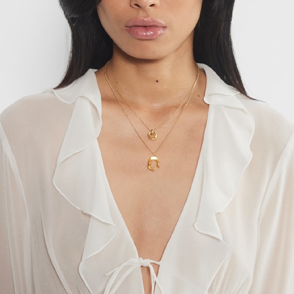 Wilfred x Aritzia  “Frenchy” White Ruffle Blouse - Picture 8 of 10